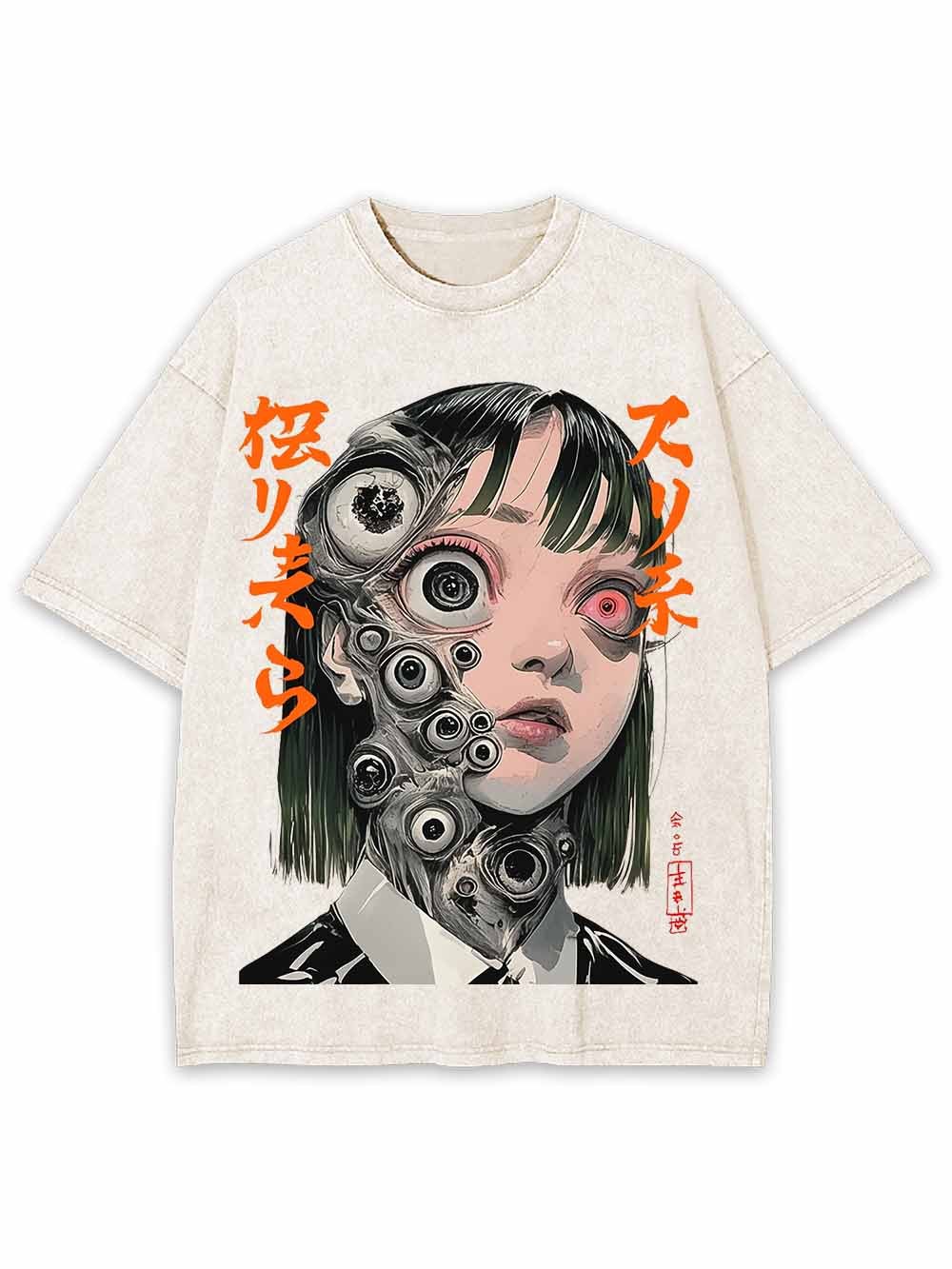 DISTORTED PERCEPTION WASHED TSHIRT
