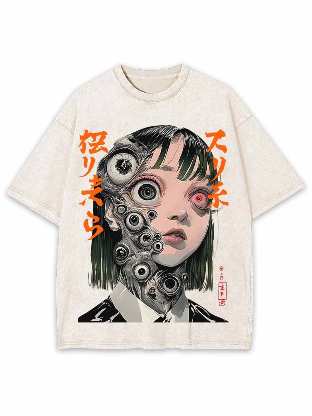 DISTORTED PERCEPTION WASHED TSHIRT