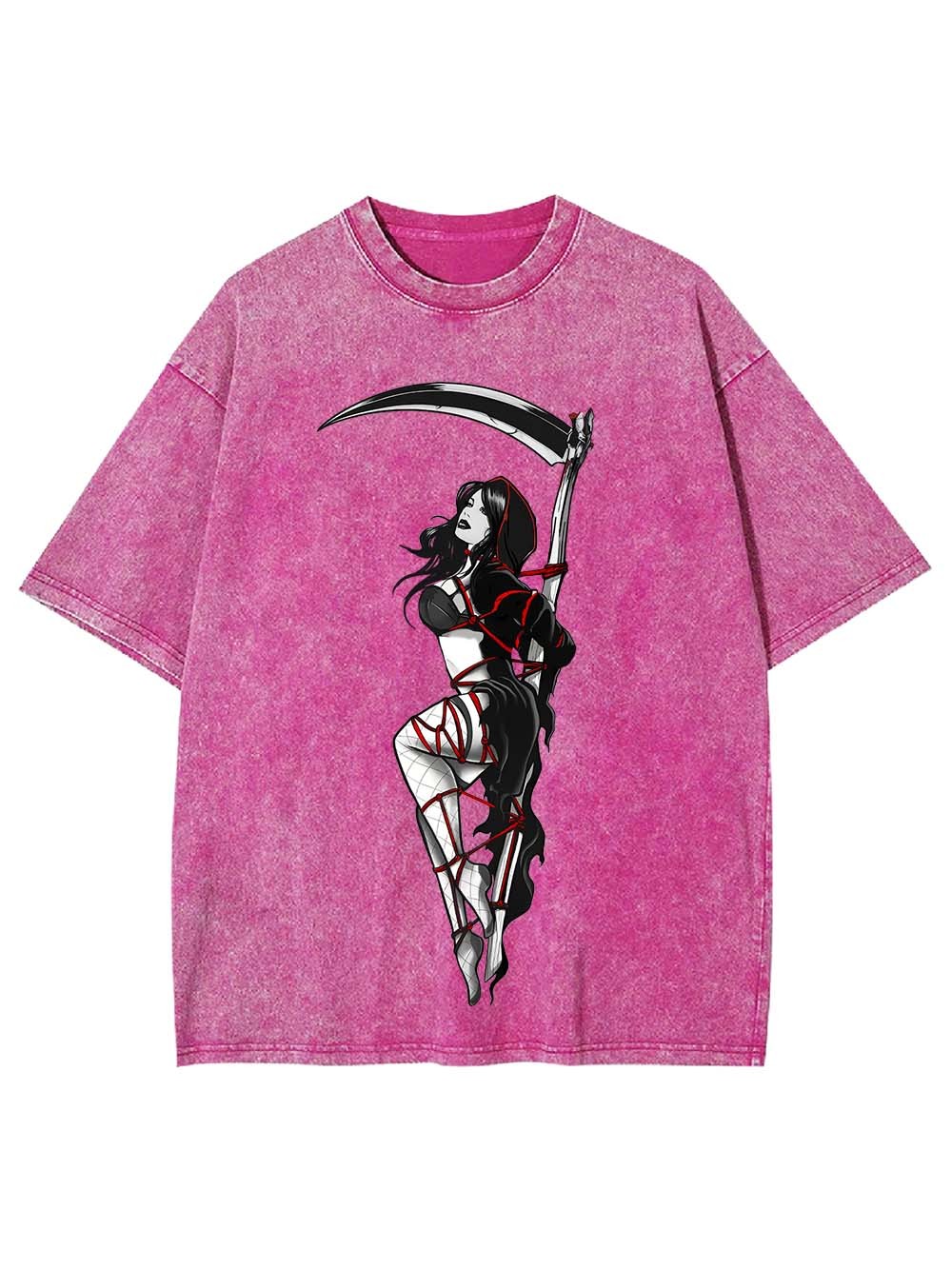 Sexy Death Washed Tshirt-ClassyOutlaw Sale