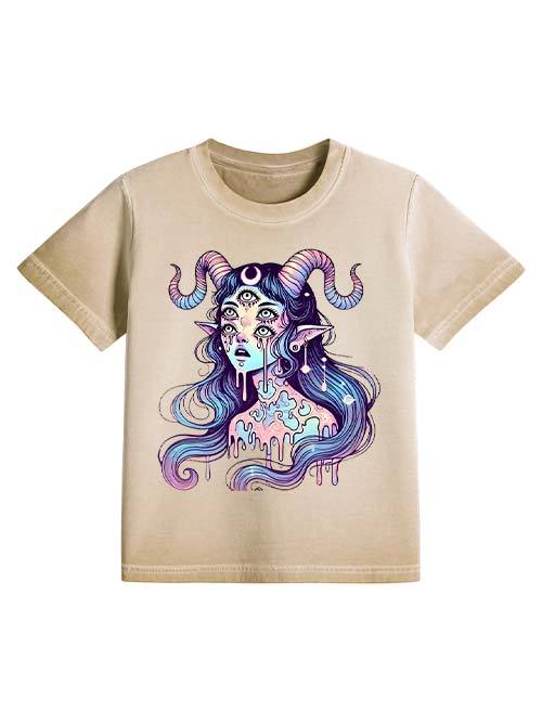 Mystic Melting Siren Washed Slim Tshirt