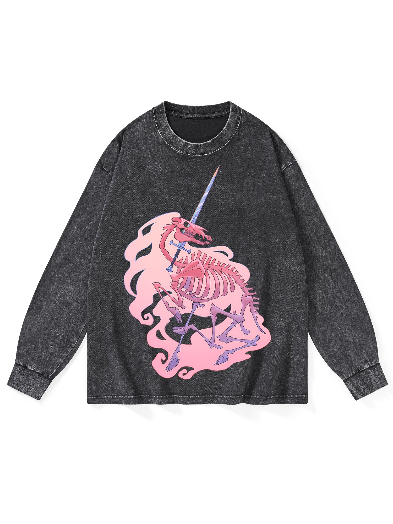 UNKILLABLE WASHED LONG-SLEEVE TSHIRT