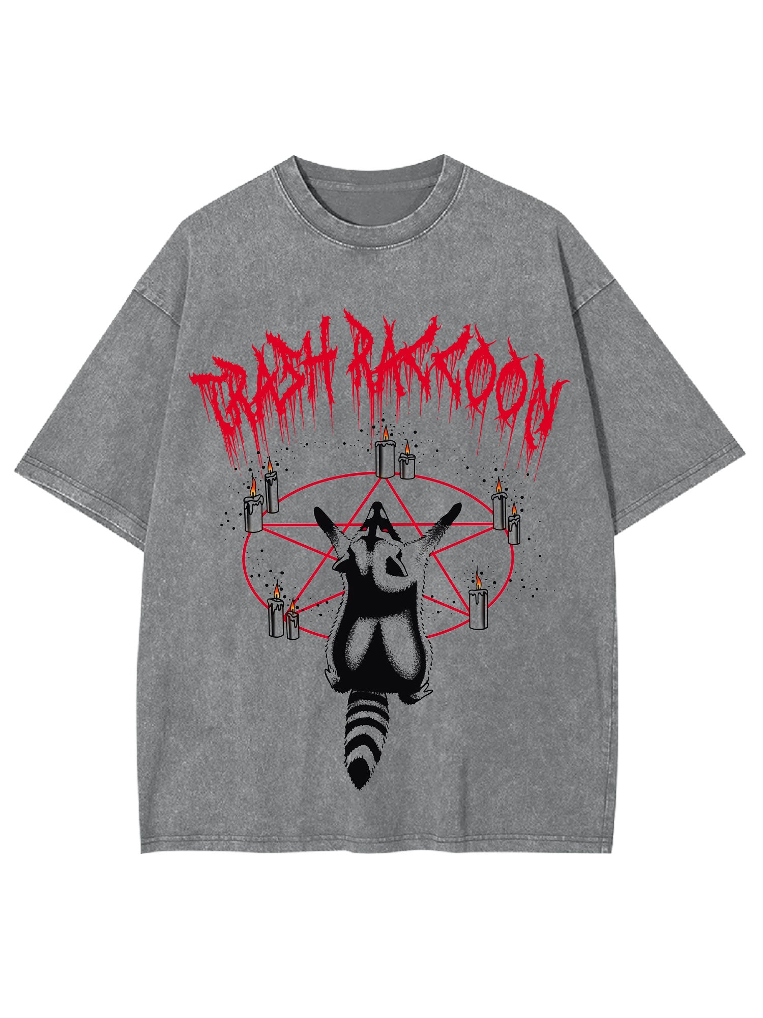 Trash Raccoon Washed Tshirt
