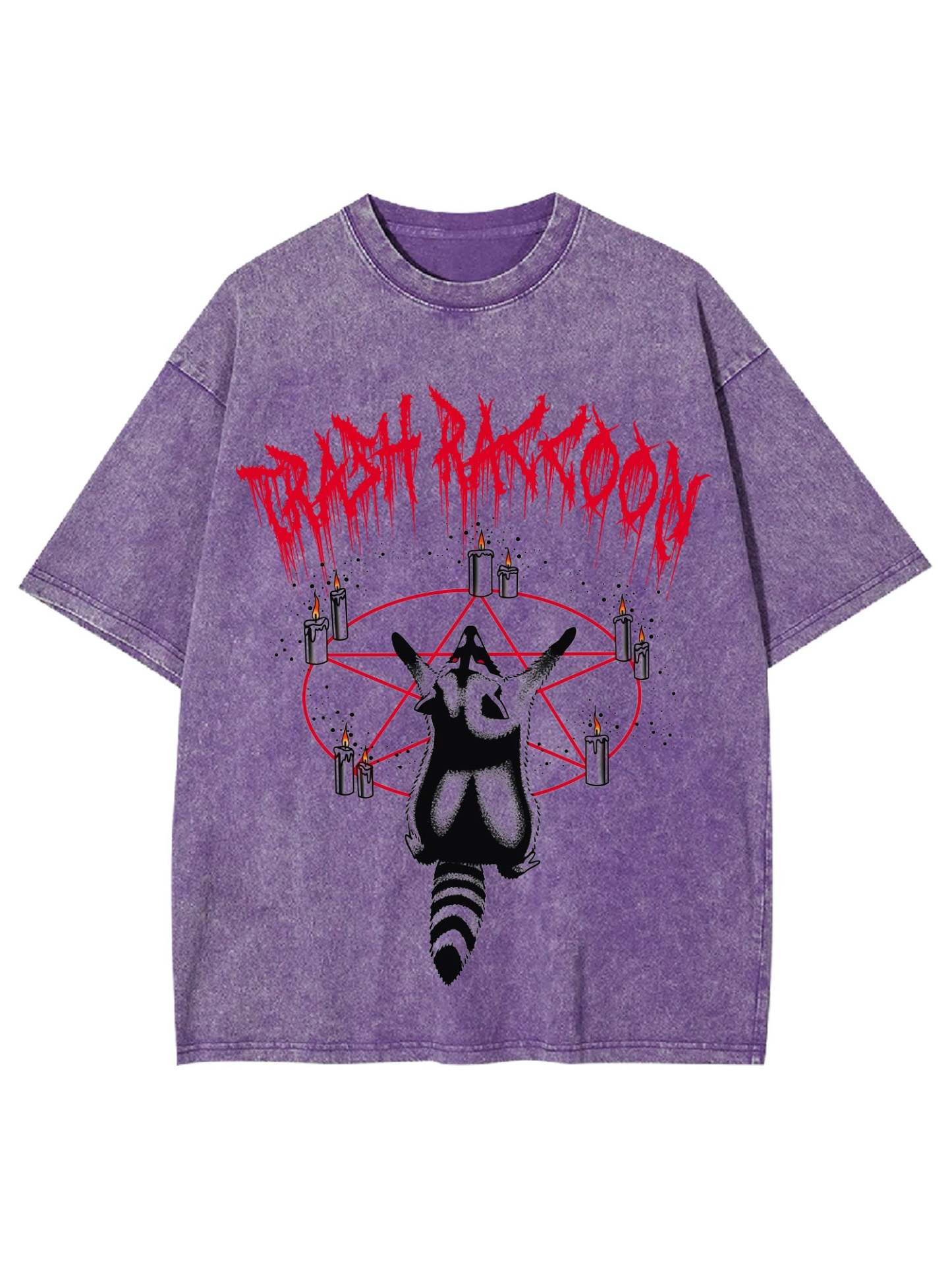 Trash Raccoon Washed Tshirt