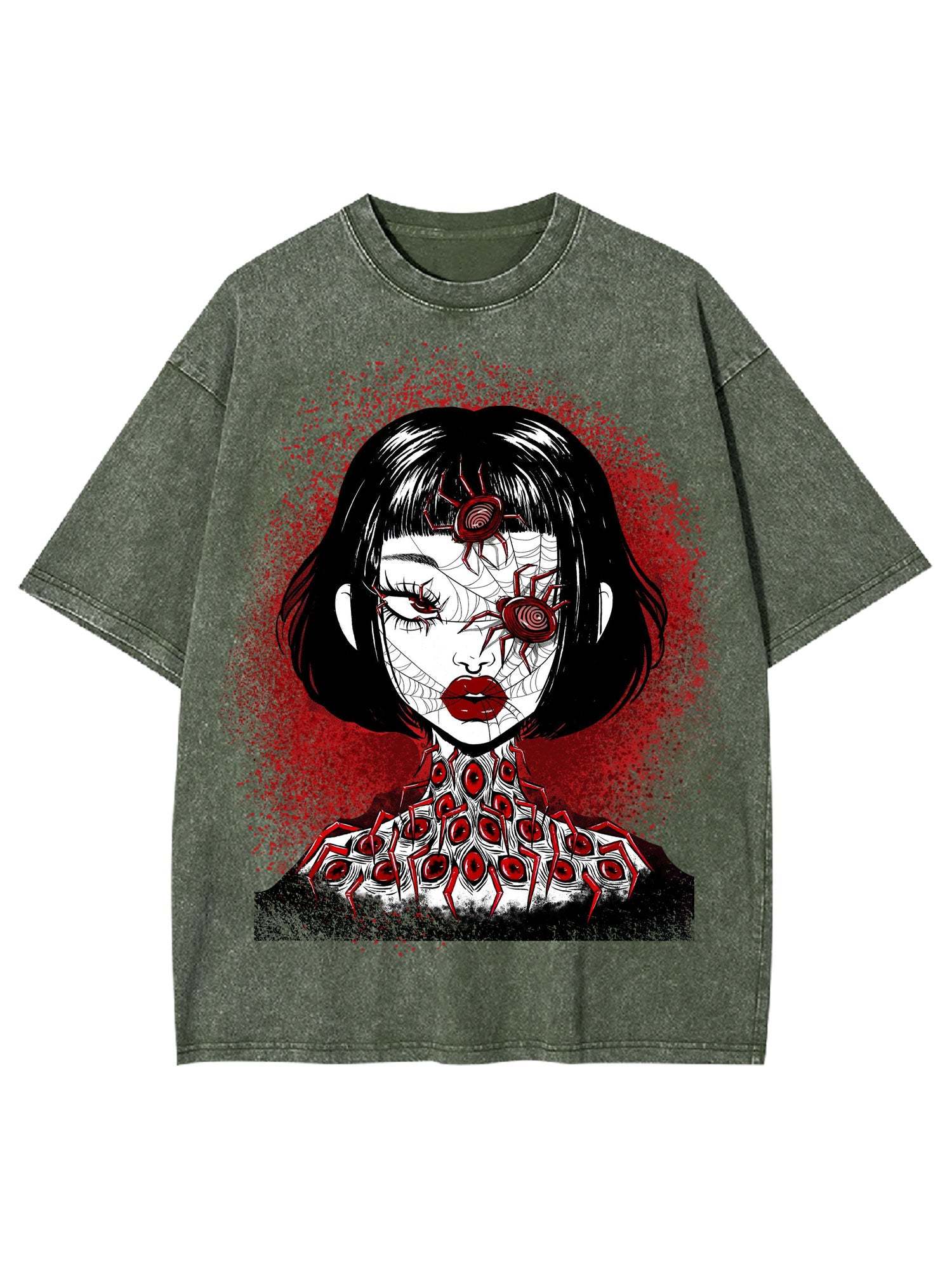 Spider Girl Washed Tshirt