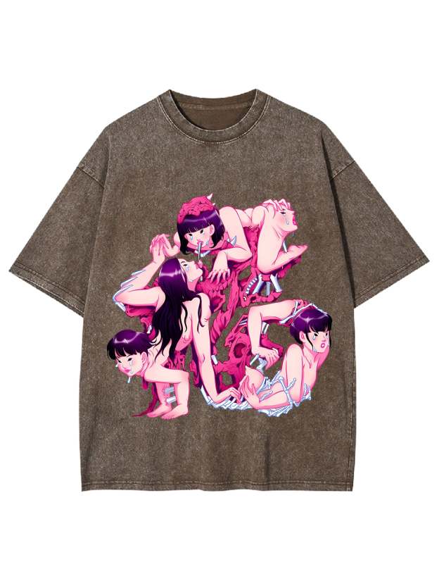 Entangled Illusions Washed Tshirt