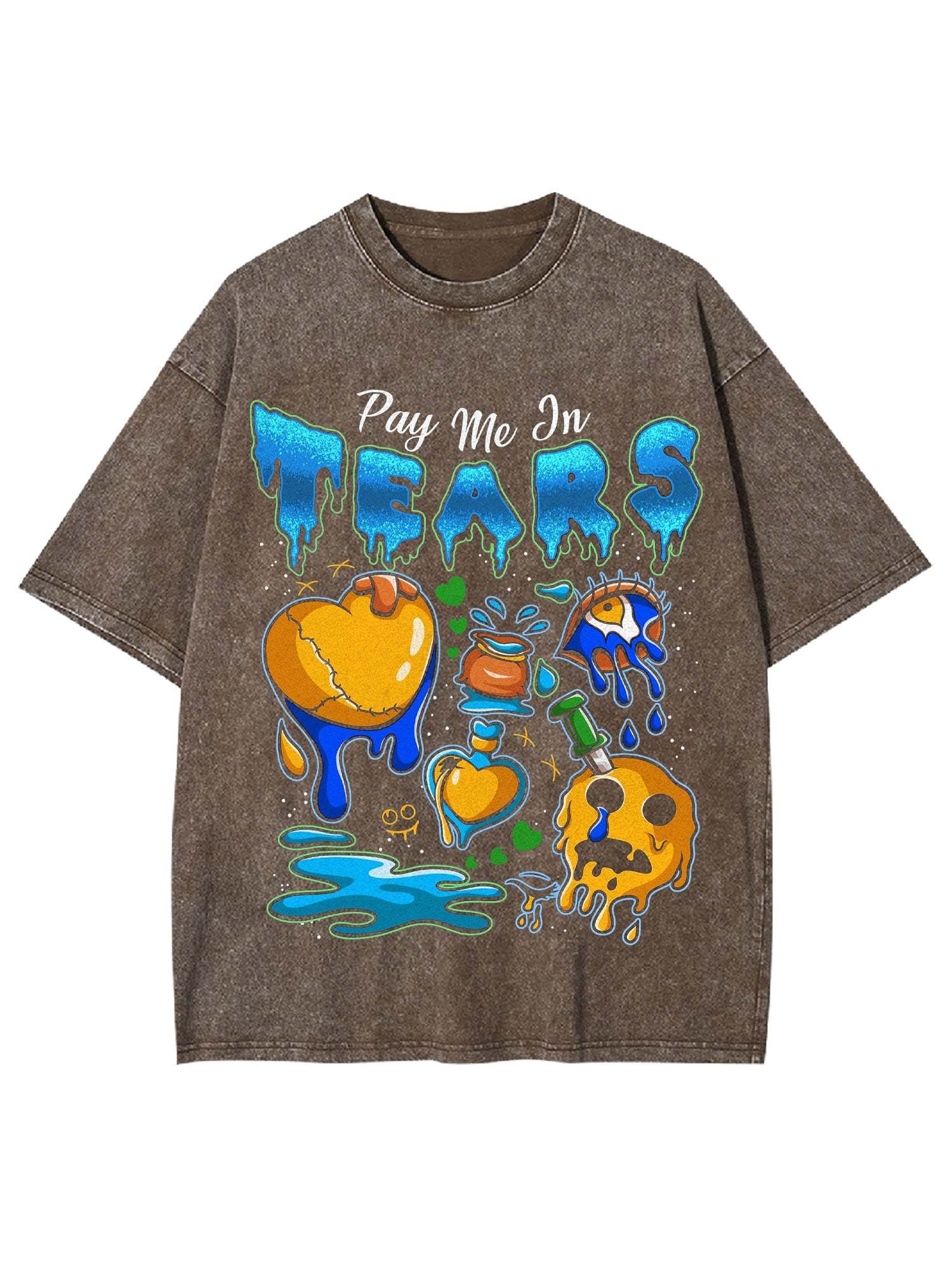 Pay Me In Tears Washed Tshirt