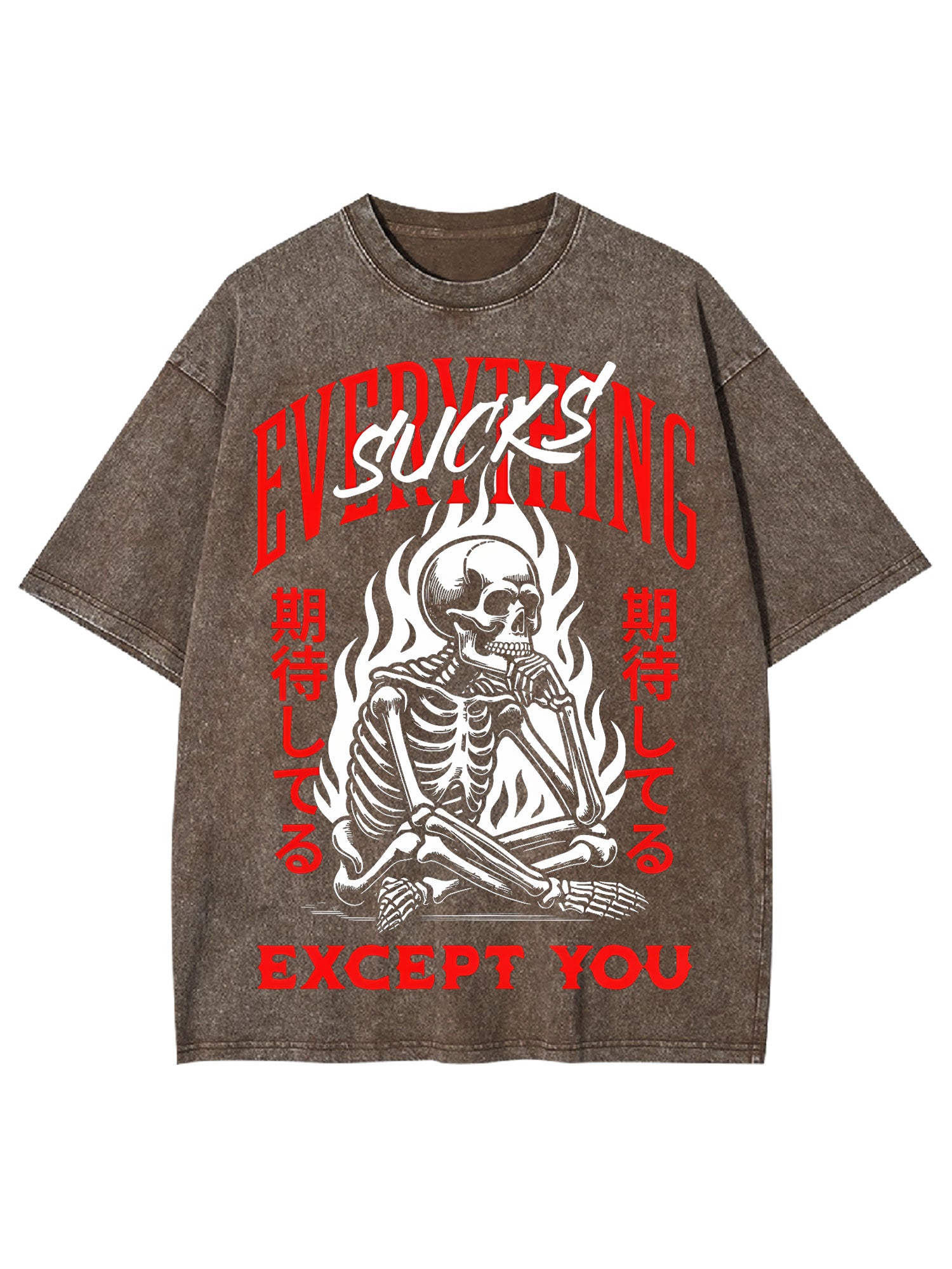 Everything Sucks Washed Tshirt