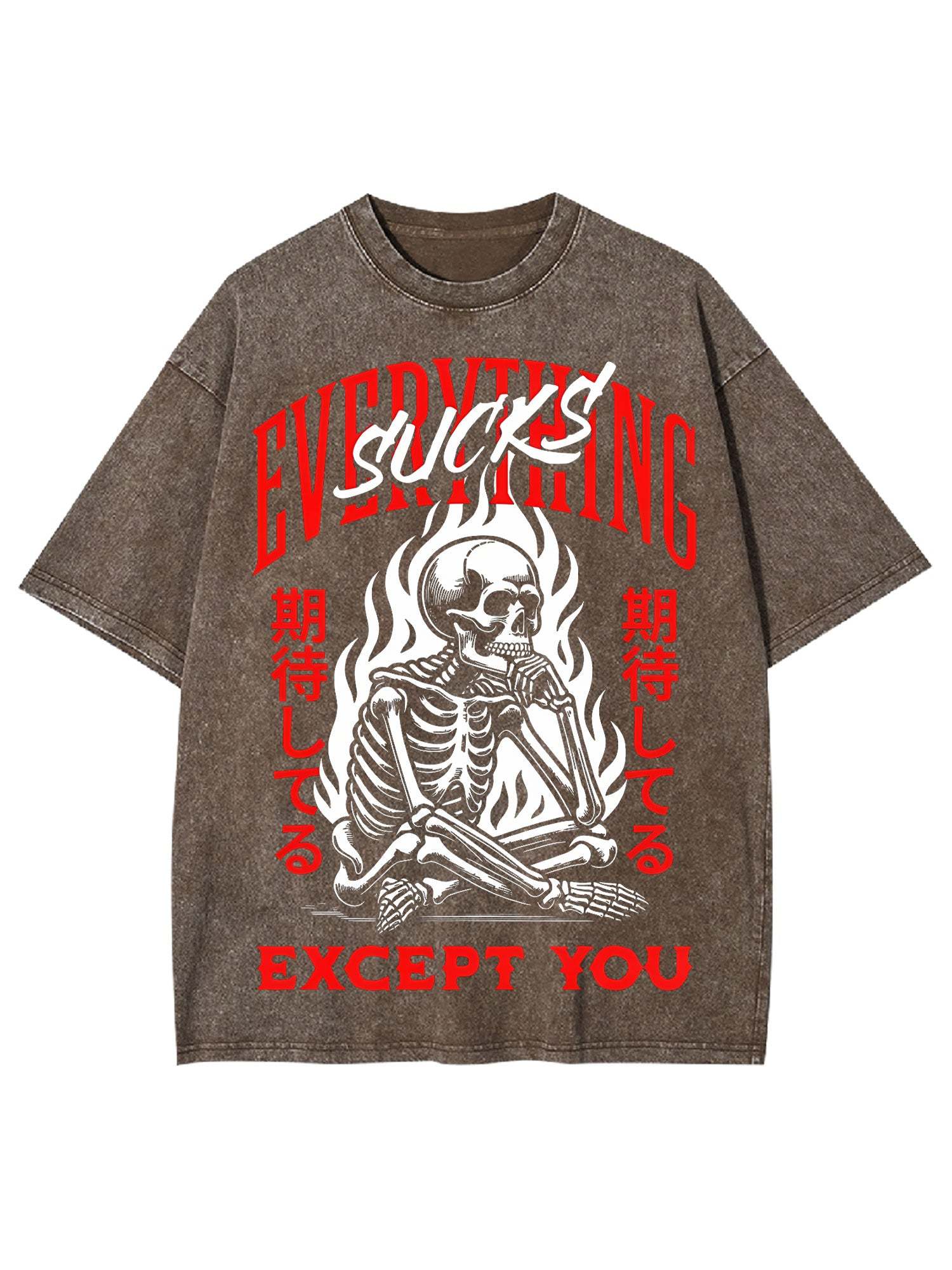 Everything Sucks Washed Tshirt