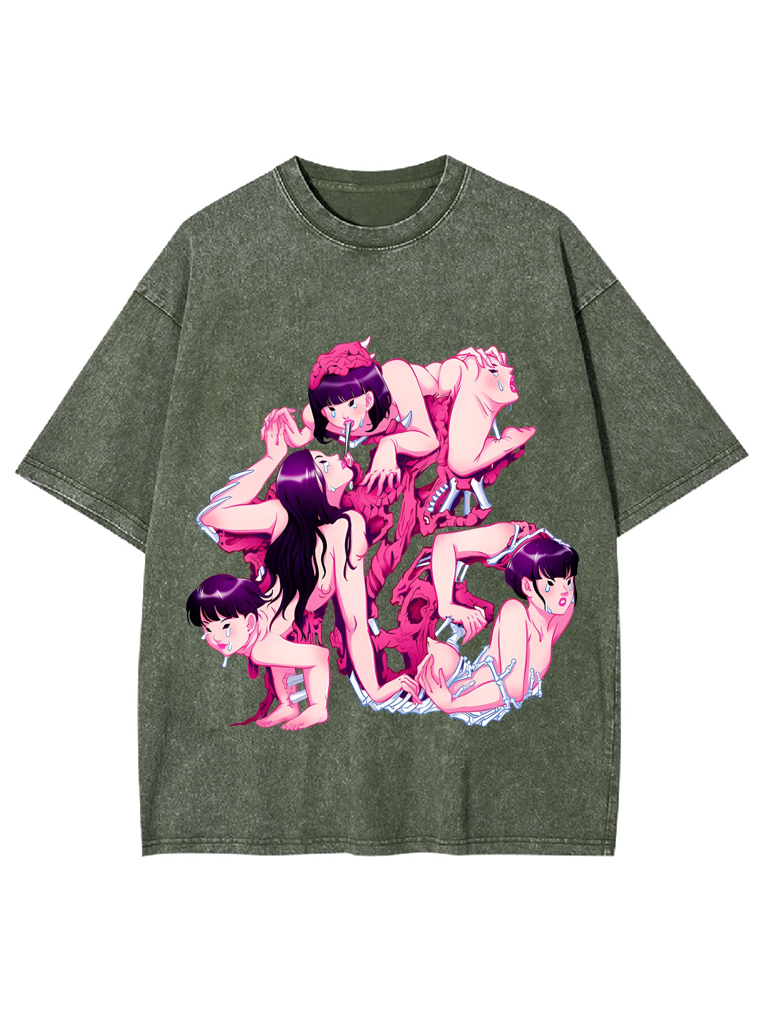 Entangled Illusions Washed Tshirt