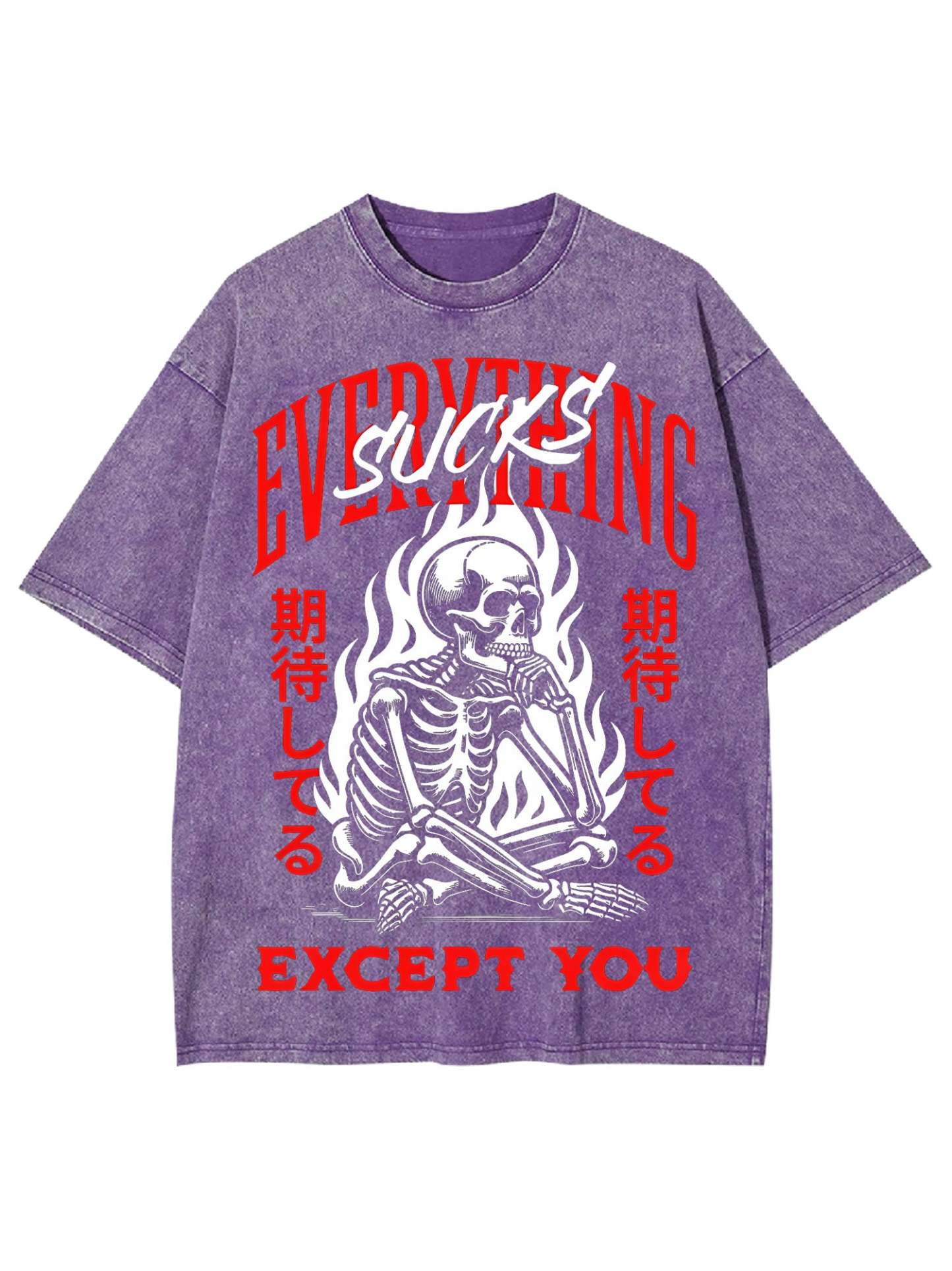 Everything Sucks Washed Tshirt