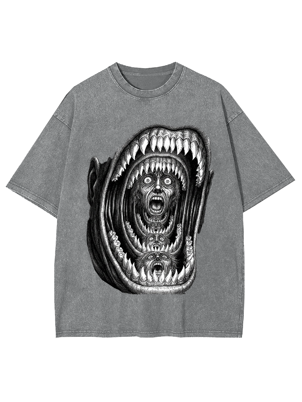 Mouth of the Abyss Washed Tshirt