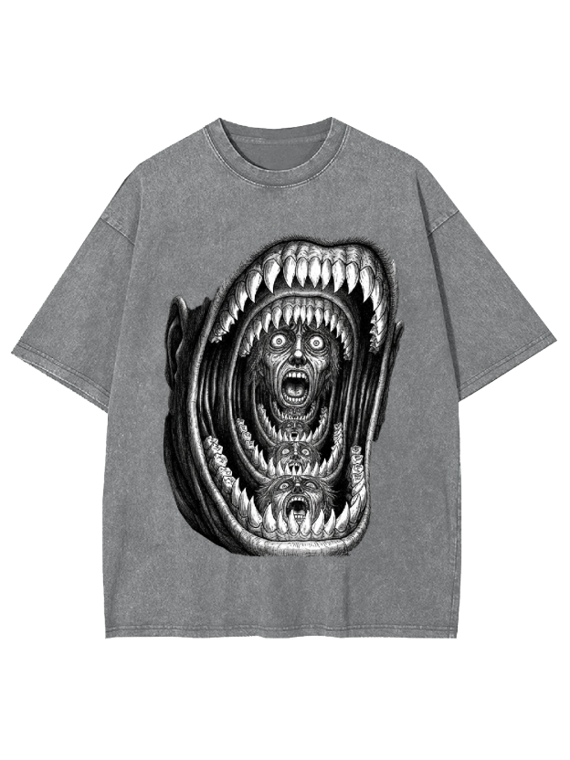 Mouth of the Abyss Washed Tshirt