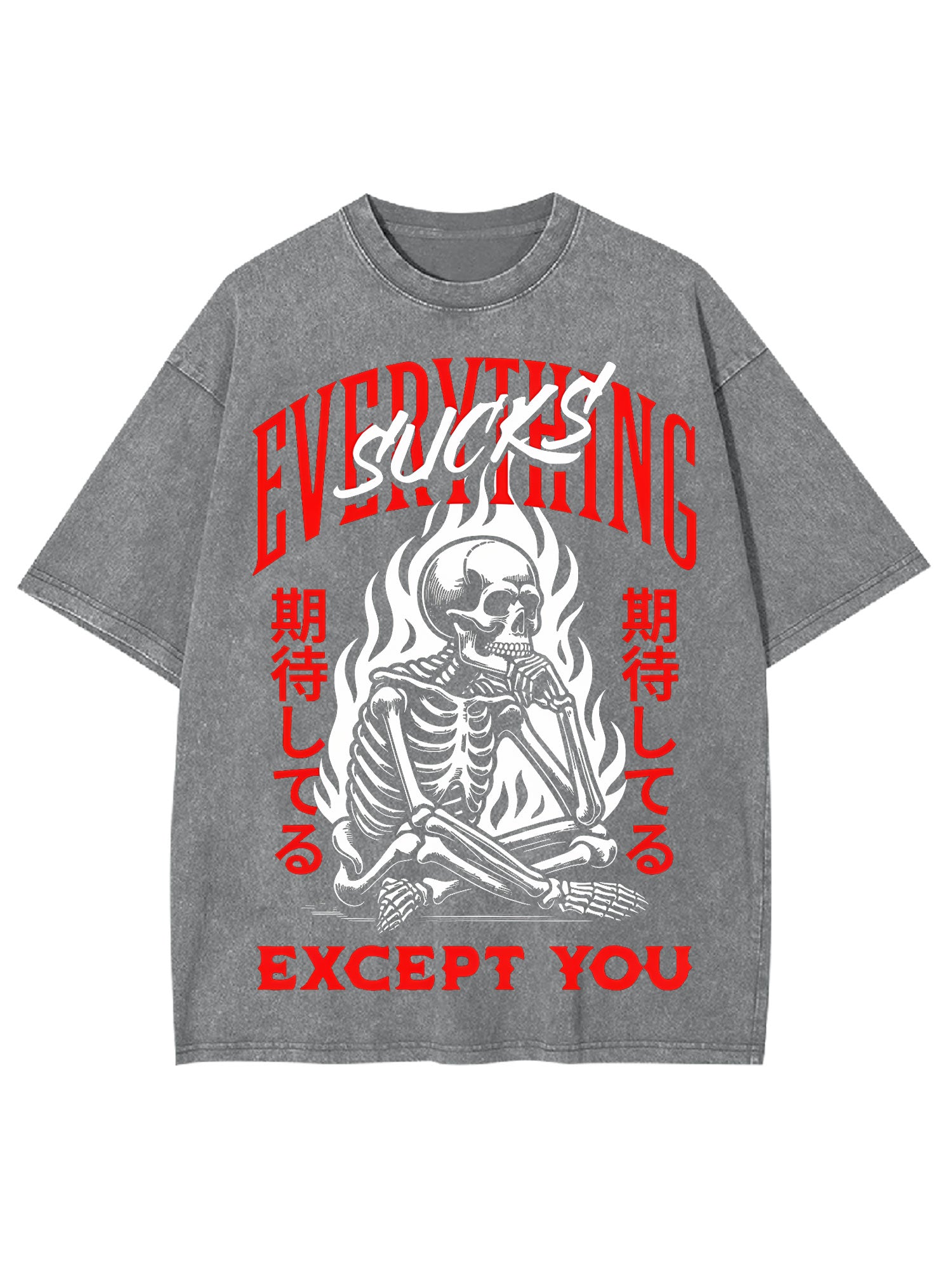 Everything Sucks Washed Tshirt