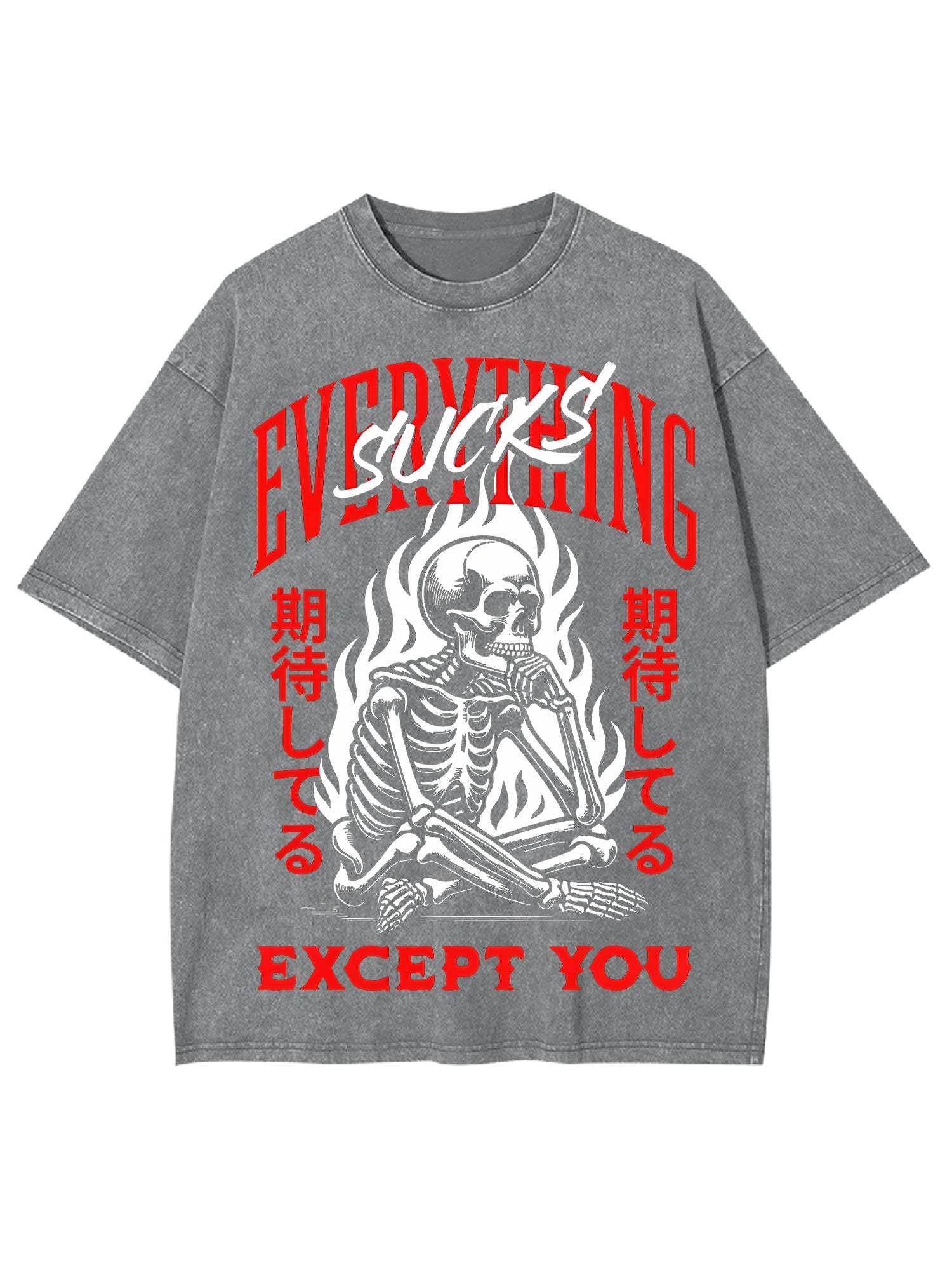 Everything Sucks Washed Tshirt