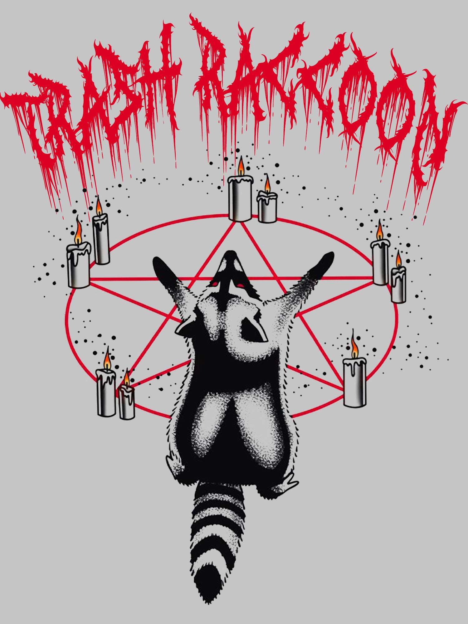 Trash Raccoon Washed Tshirt
