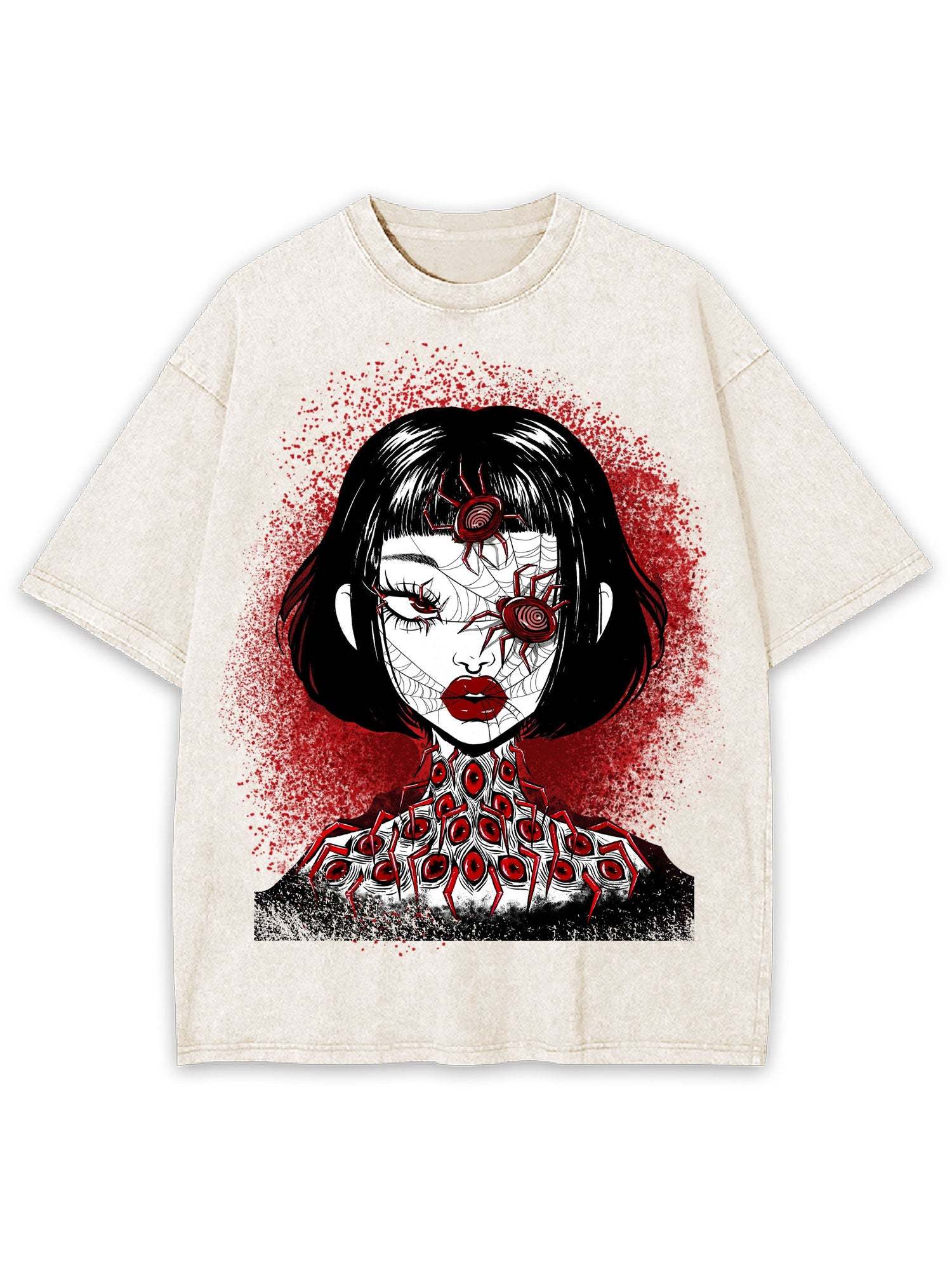 Spider Girl Washed Tshirt