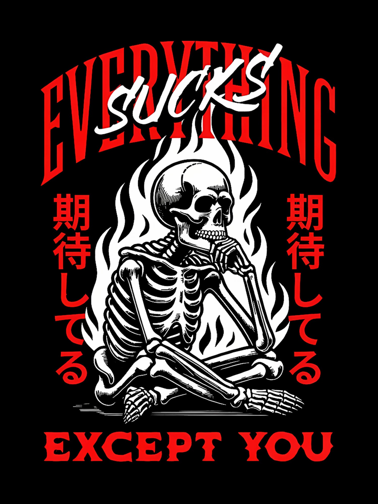 Everything Sucks Washed Tshirt