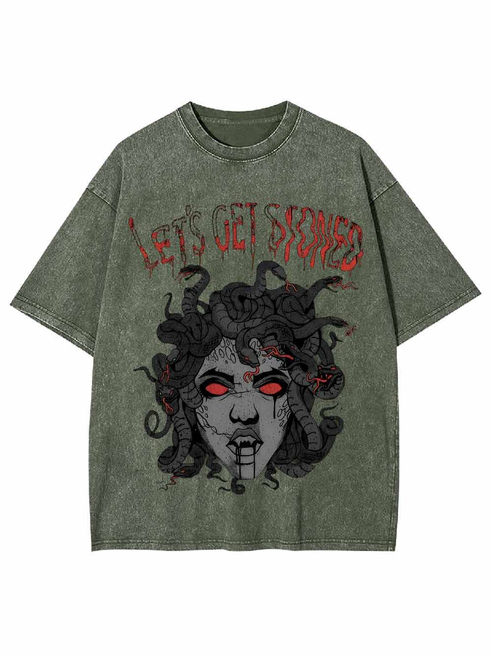 Lets Get Stoned Washed Tshirt