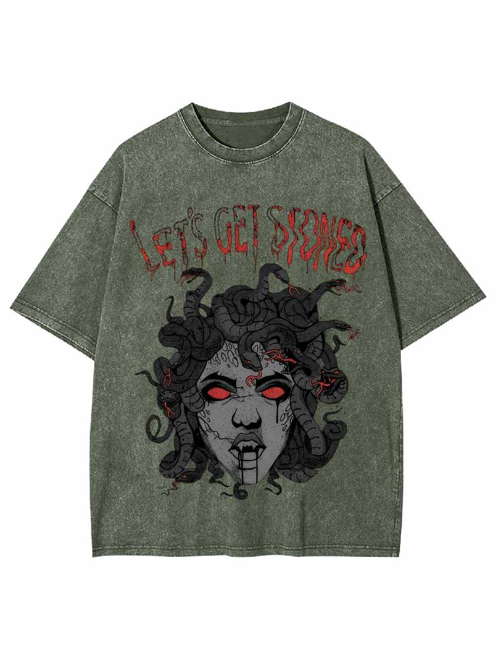 Lets Get Stoned Washed Tshirt