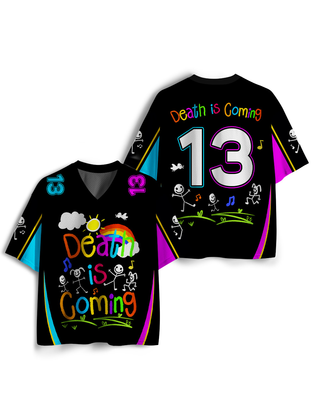 Death Is Coming Mesh Jersey