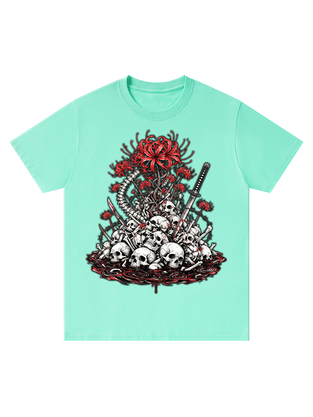 BLOOD SKULL CLASSIC T-SHIRT