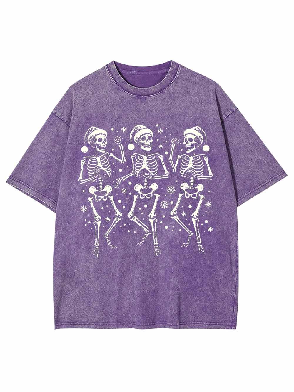 SKELETON Washed Tshirt