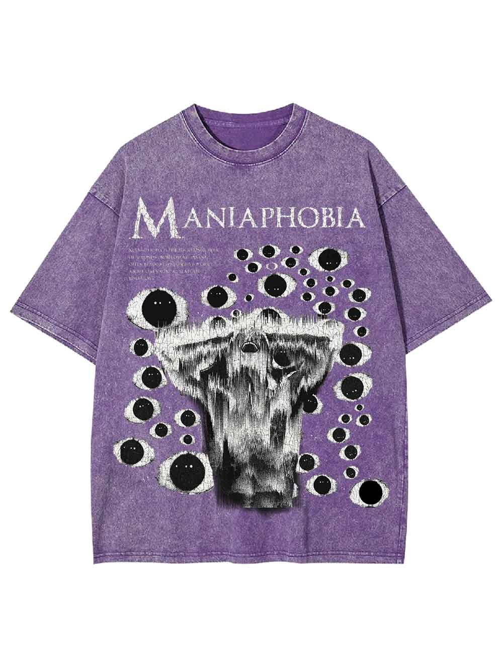 Maniaphobia Washed Tshirt
