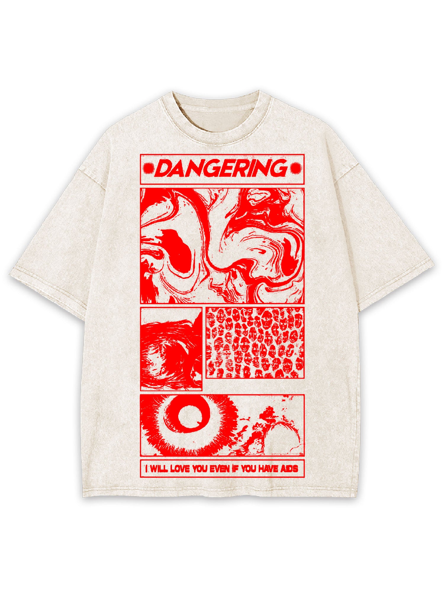 Dangering Washed Tshirt