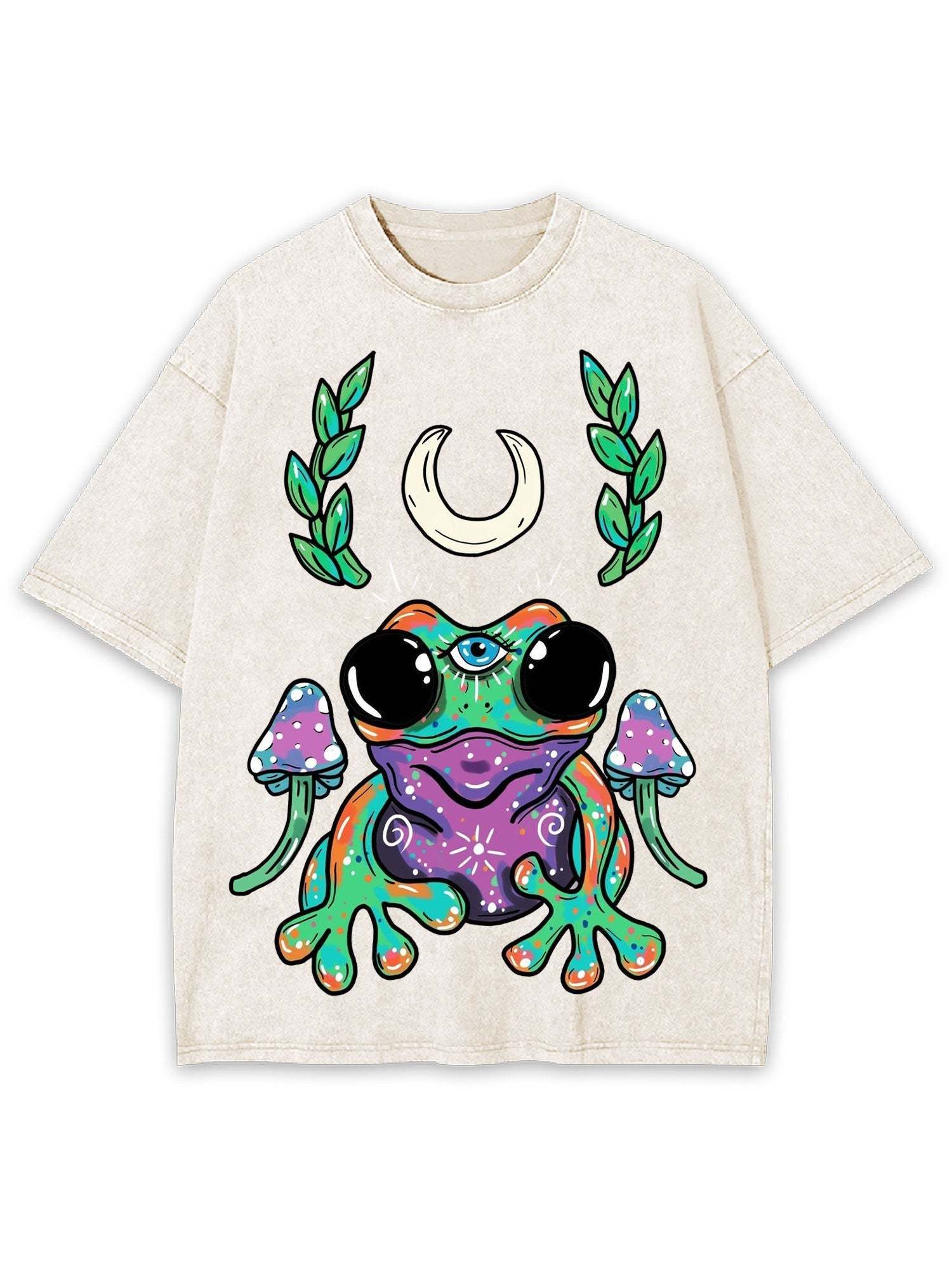 Myth Frog Washed Tshirt