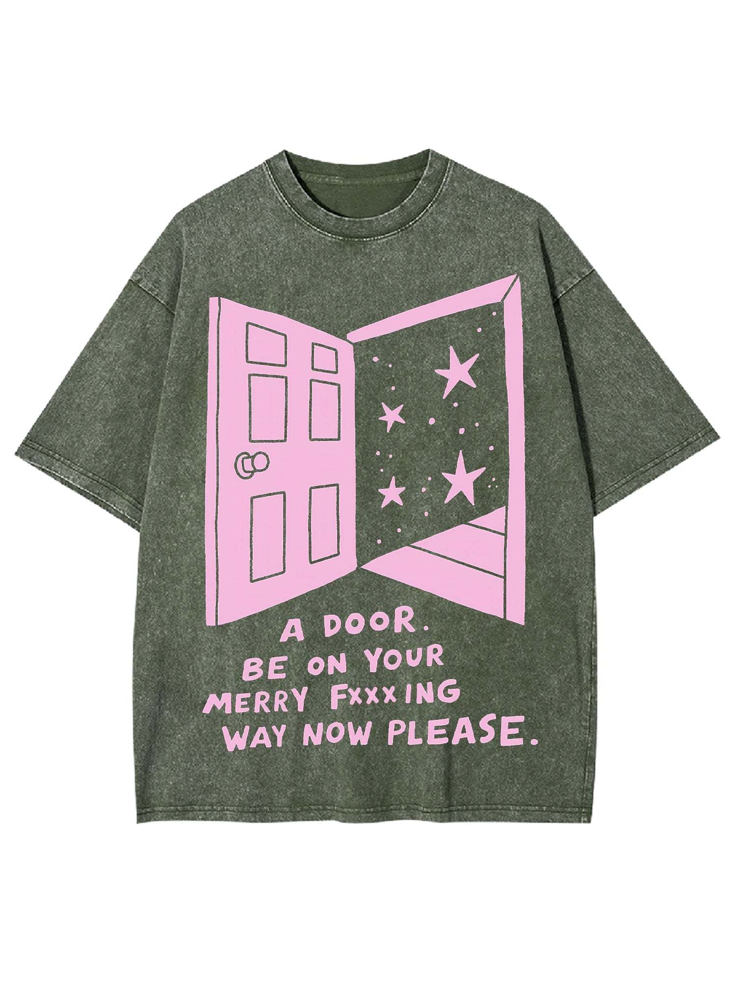 now please washed tshirt