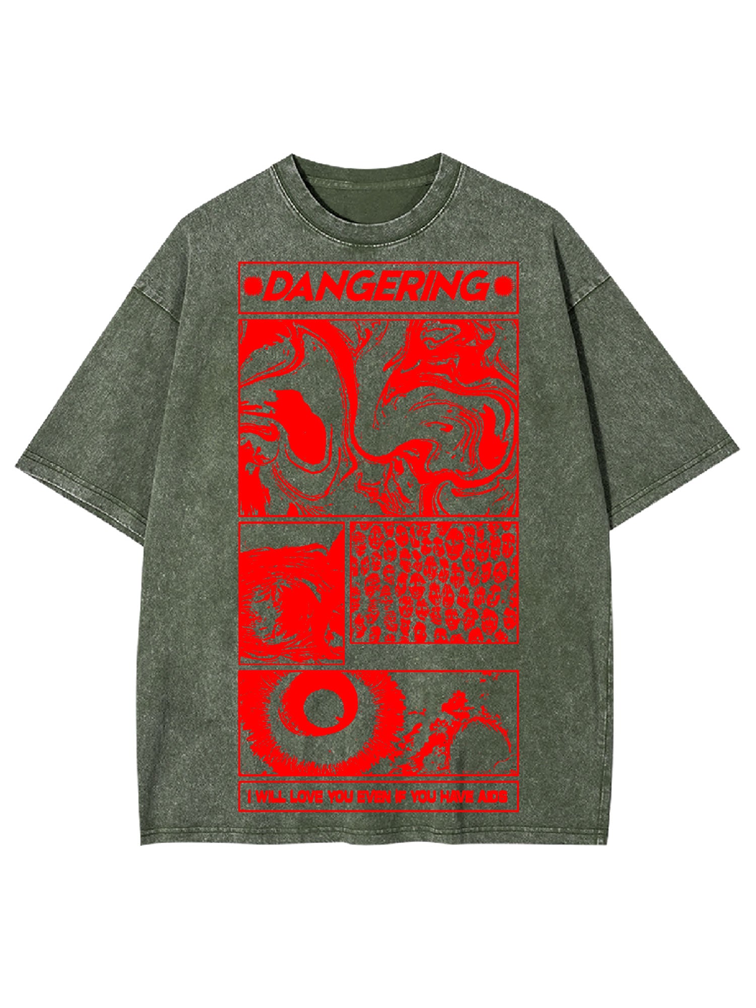 Dangering Washed Tshirt