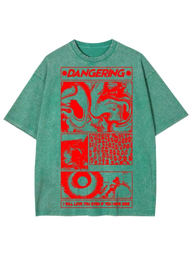 Dangering Washed Tshirt