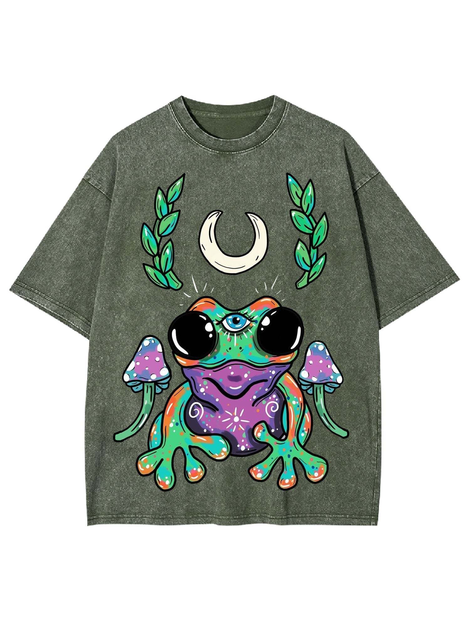 Myth Frog Washed Tshirt