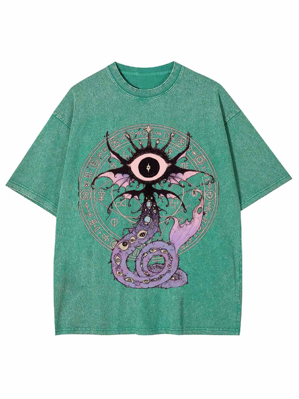 Mysterious Eye Of The Universe Washed Tshirt