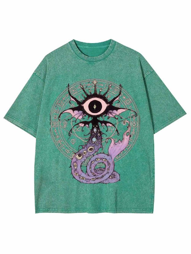 Mysterious Eye Of The Universe Washed Tshirt