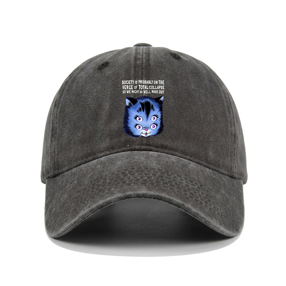 MAKE OUT WASHED VINTAGE BASEBALL CAP