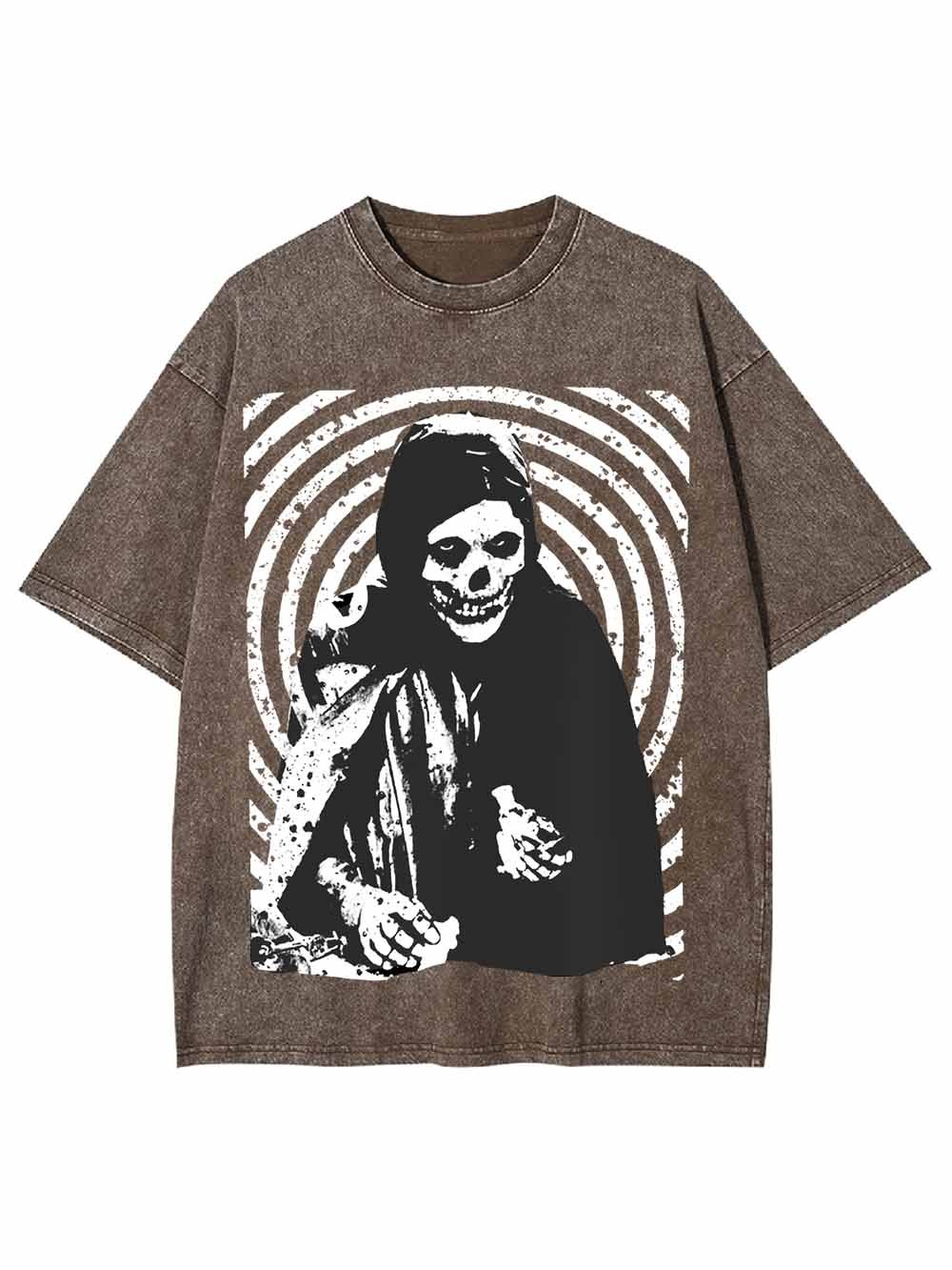 SKELETON WIZARD WASHED TSHIRT