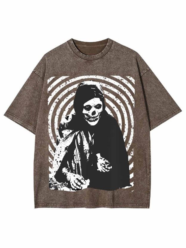 SKELETON WIZARD WASHED TSHIRT