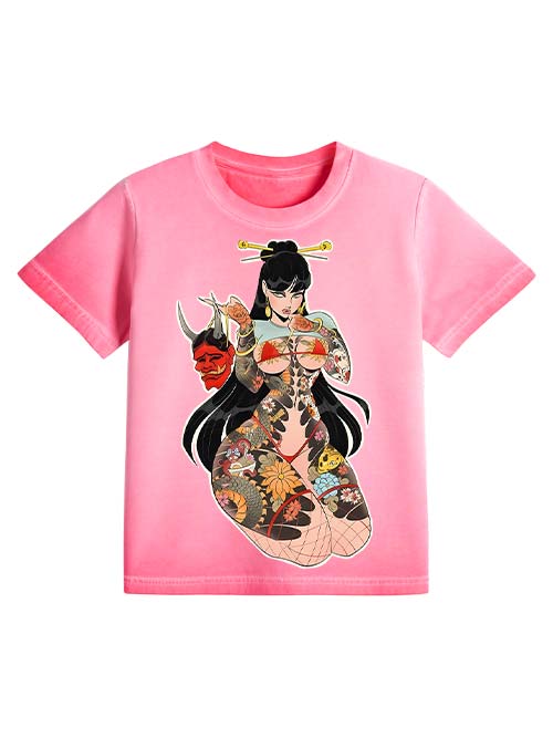 Tattooed Mystique Washed Slim Tshirt