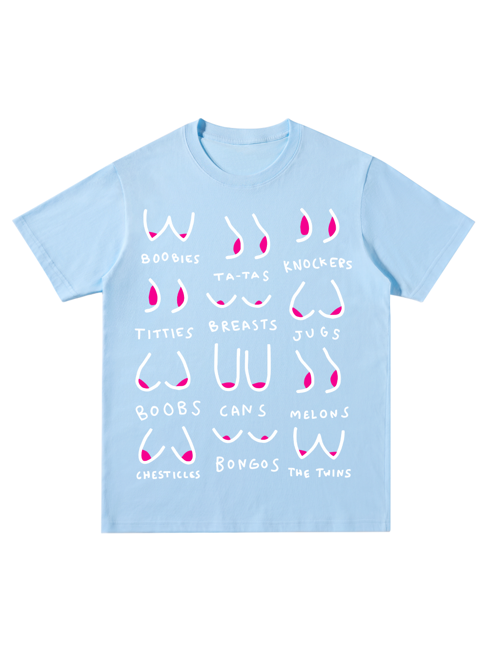BREASTS SLANG CLASSIC T-SHIRT