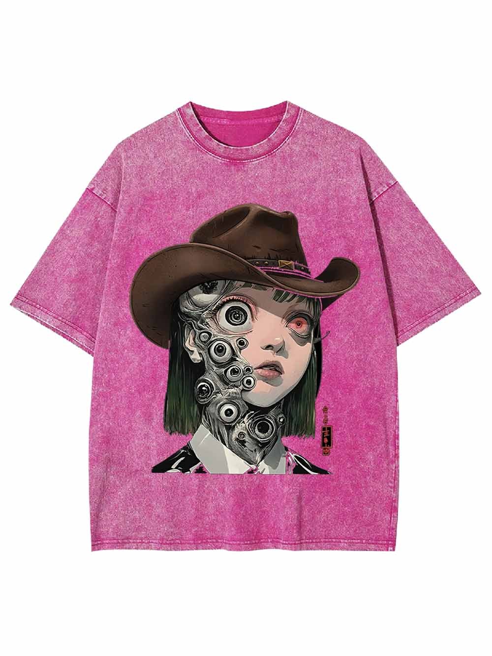 Cyber Cowboy Washed Tshirt