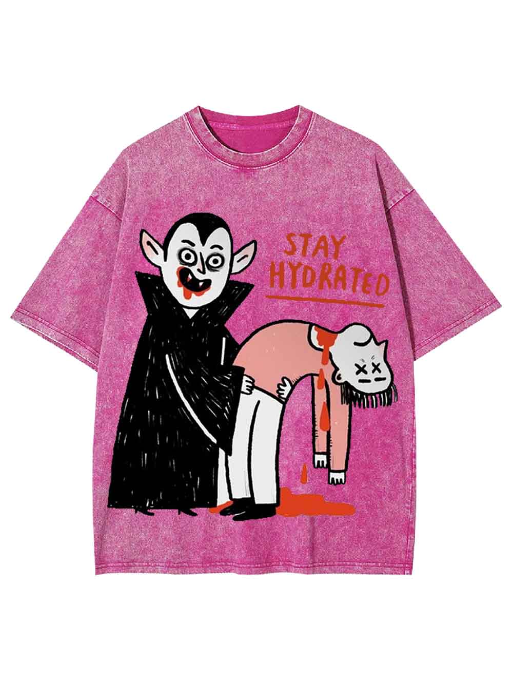 Stay Hydrated Washed Tshirt