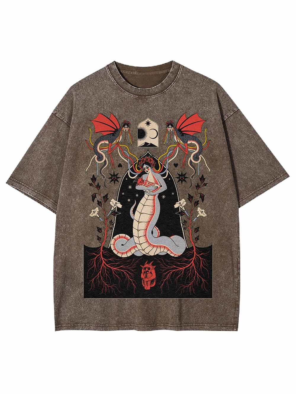 SERPENT WASHED TSHIRT