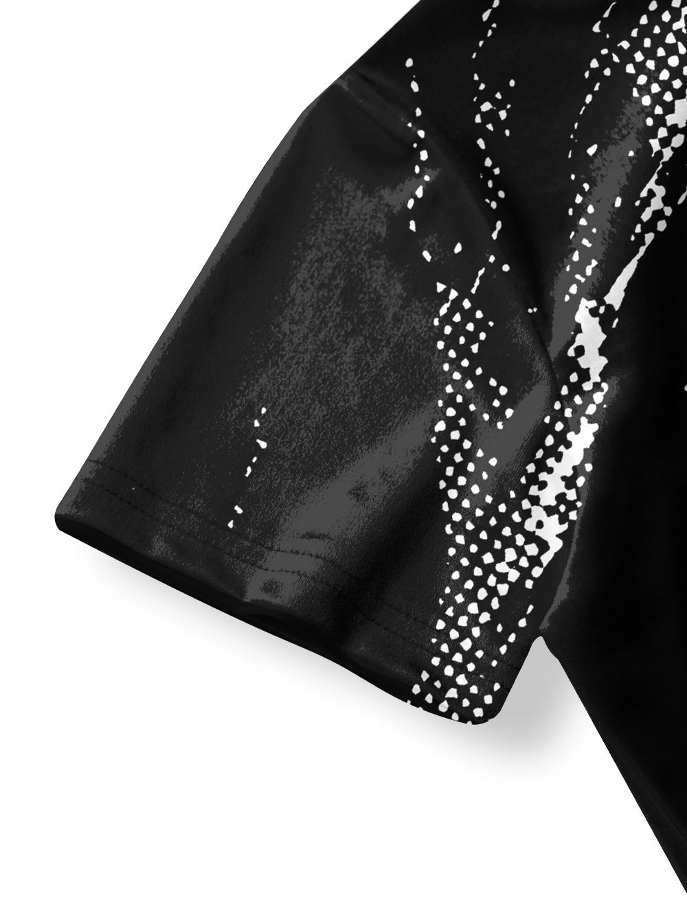 BLACK LIGHTNING QIPAO MINI DRESS
