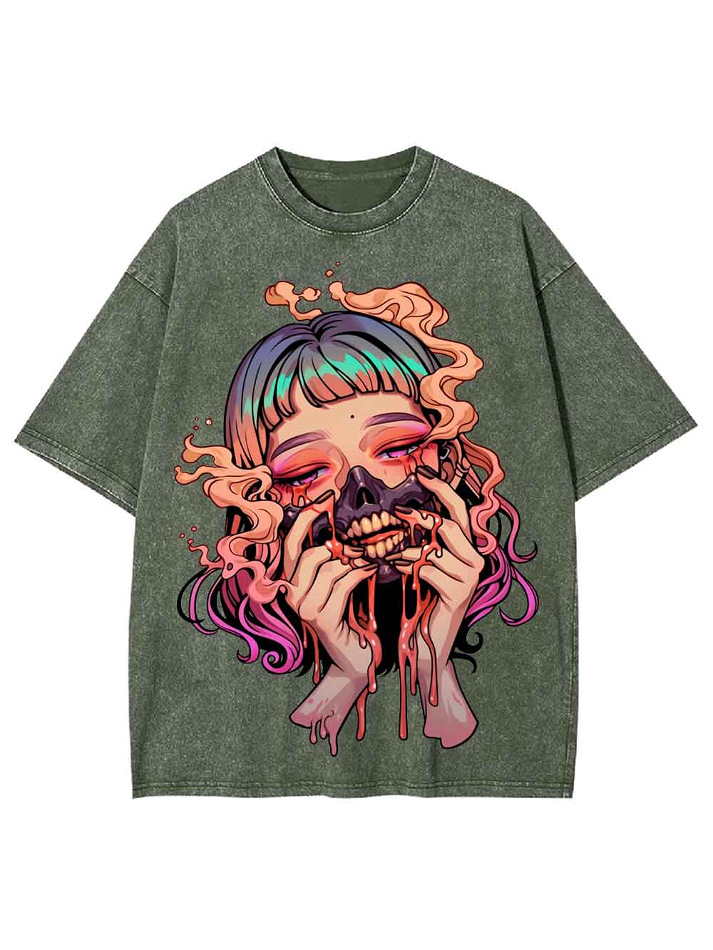 Masked Melancholy Washed Tshirt