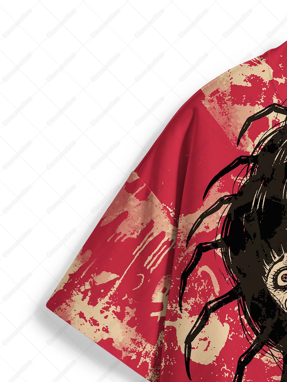 Twisted Faces Crawl Graphic T-shirt