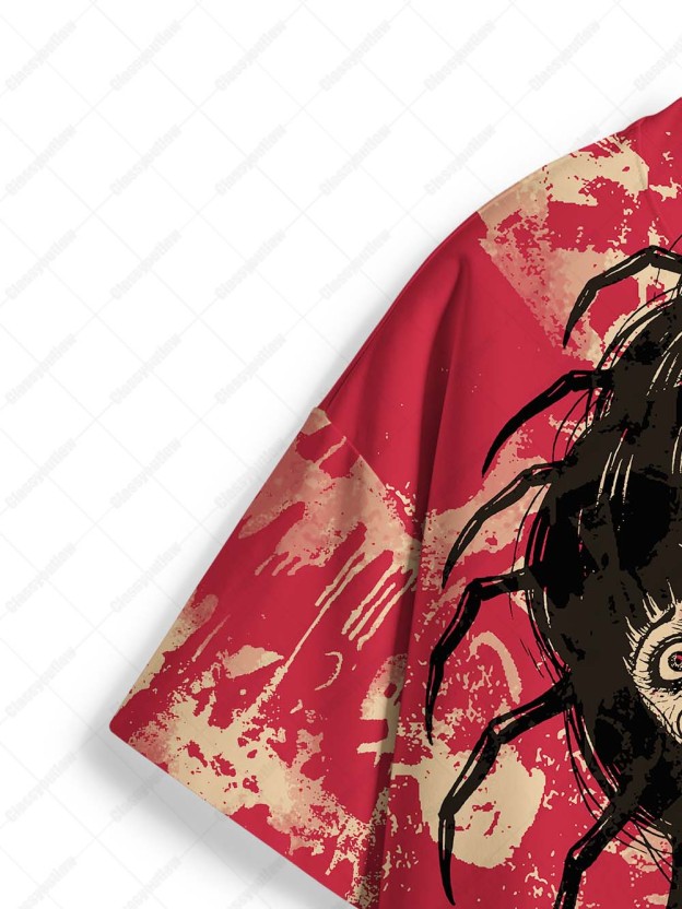 Twisted Faces Crawl Graphic T-shirt