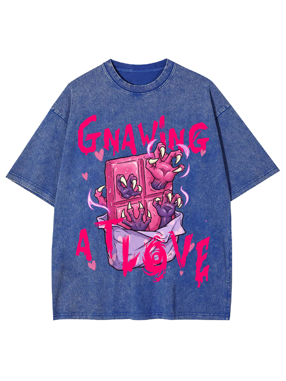 Gnawing at love Washed Tshirt