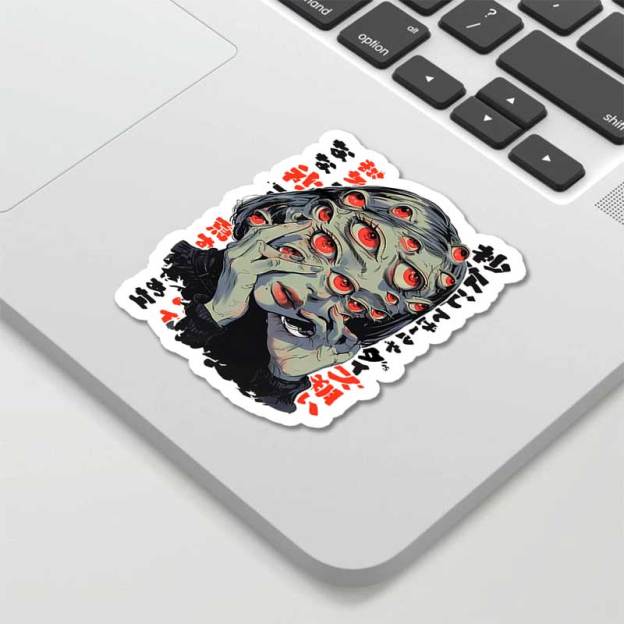 THOUSAND EYES GAZE STICKER