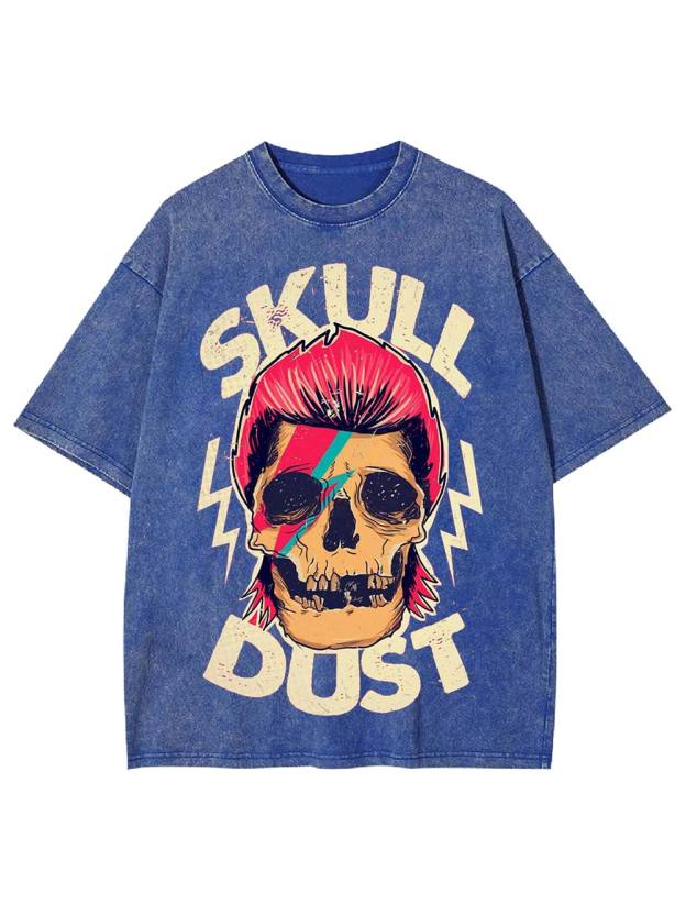 Skull Dust Washed Tshirt